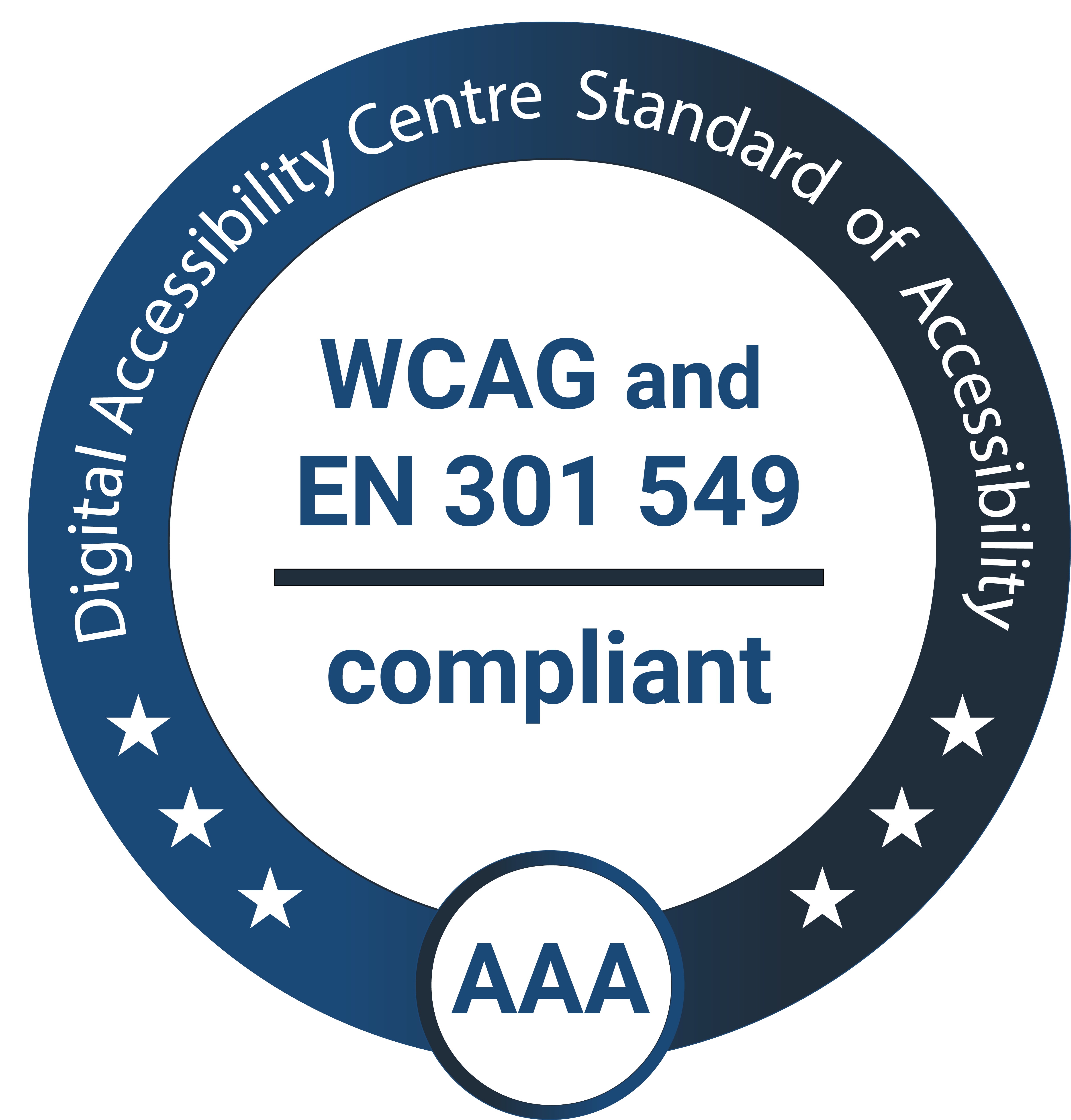 E N 3 0 1 5 4 9 with WCAG logo. Level AAA